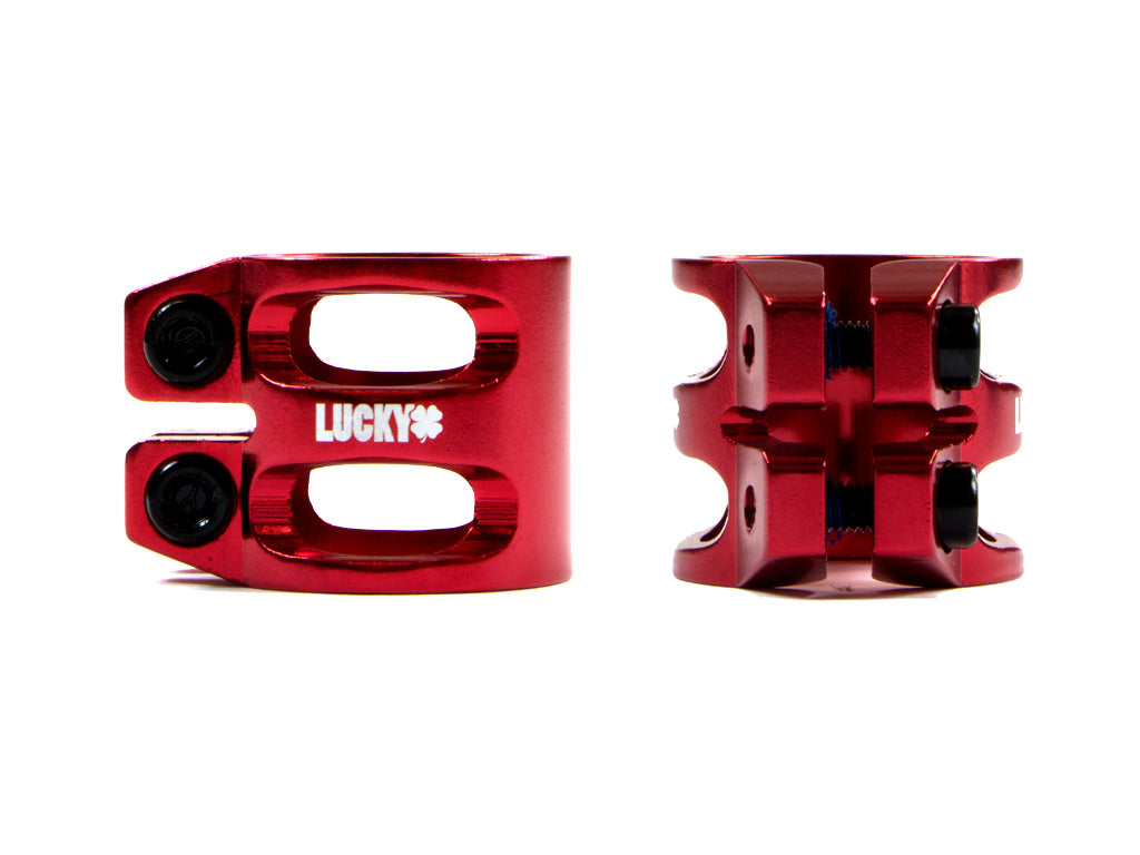 Pro Scooter Clamp - Red - DUBL™ by Lucky Scooters