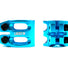 Pro Scooter Clamp -Teal - DUBL™ by Lucky Scooters