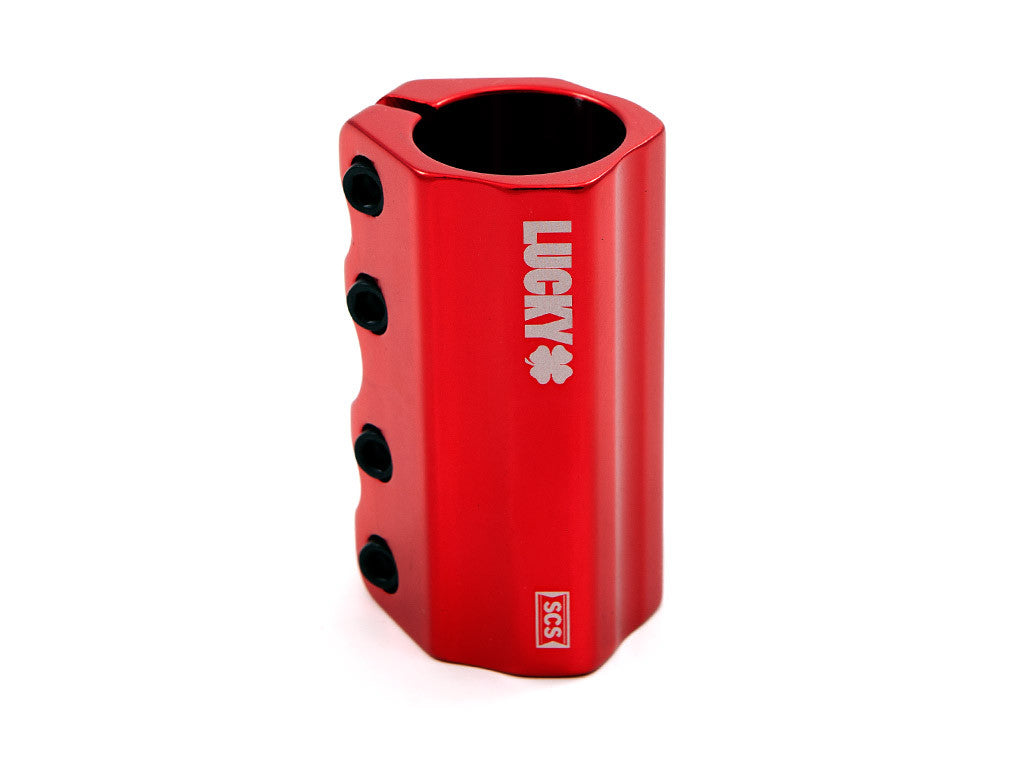 Pro Scooter Clamp - Red - SCS by Lucky Scooters