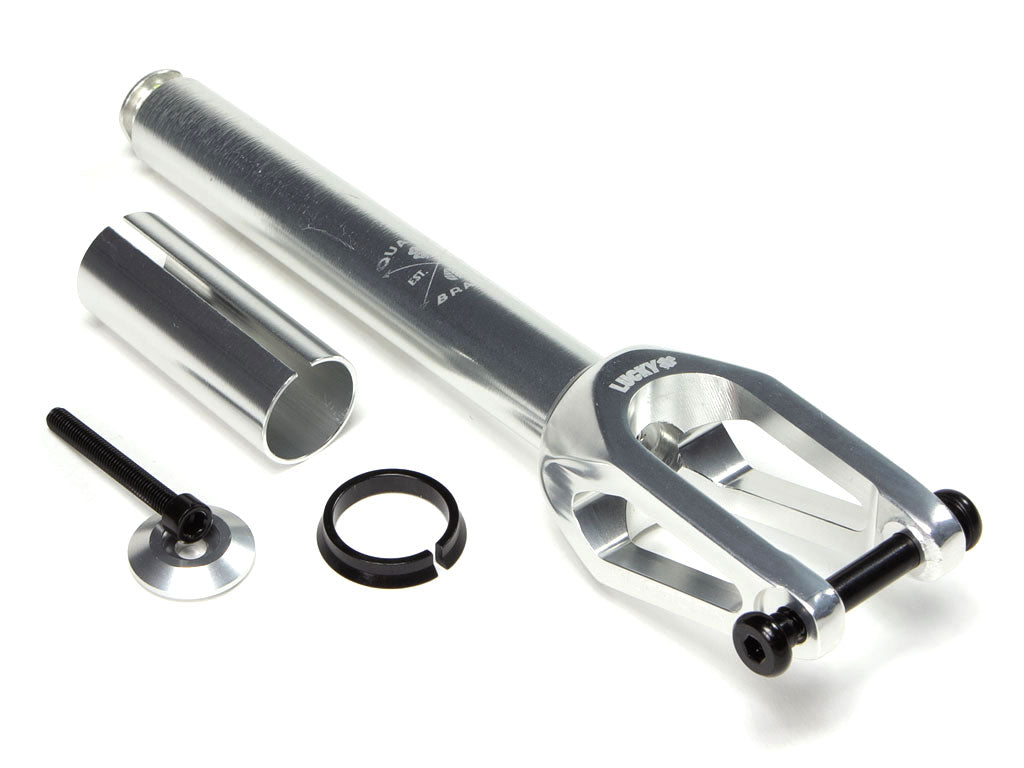 Pro Scooter Fork - Polished - IHC HURACAN™ by Lucky Scooters