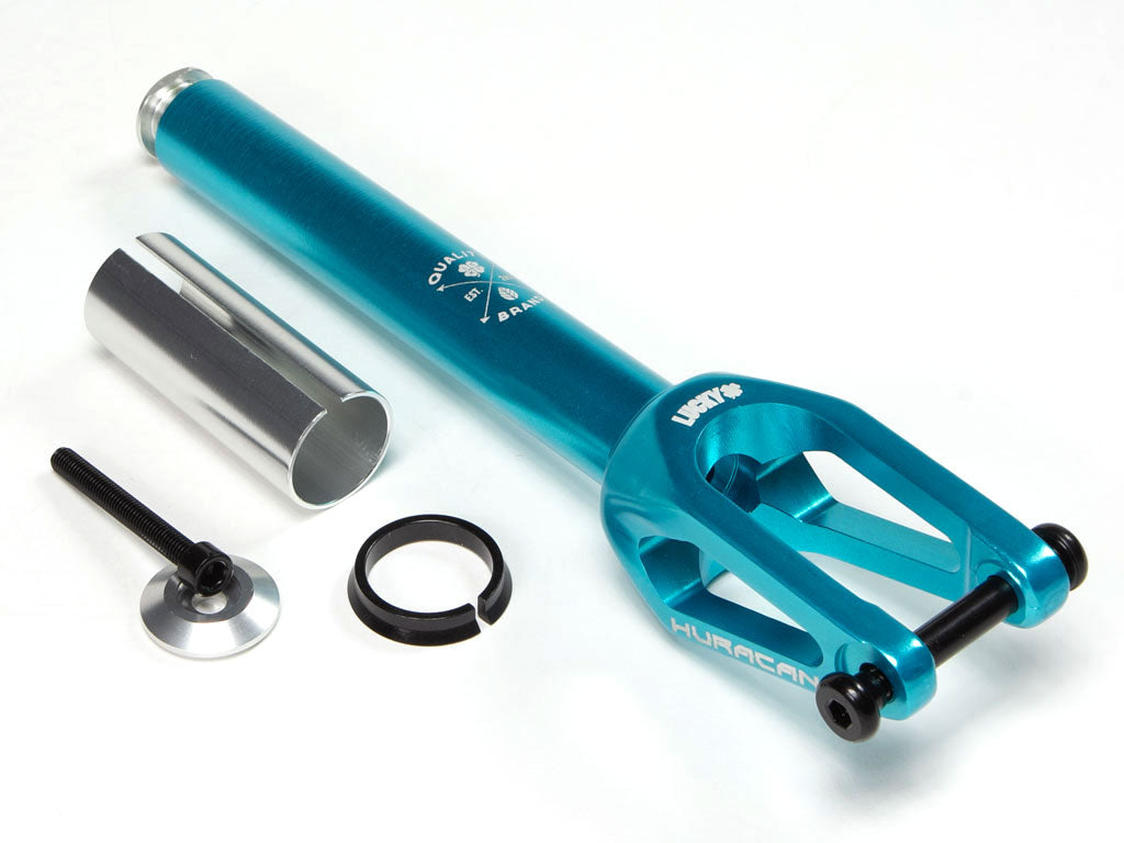 Pro Scooter Fork - Teal - IHC HURACAN™ by Lucky Scooters
