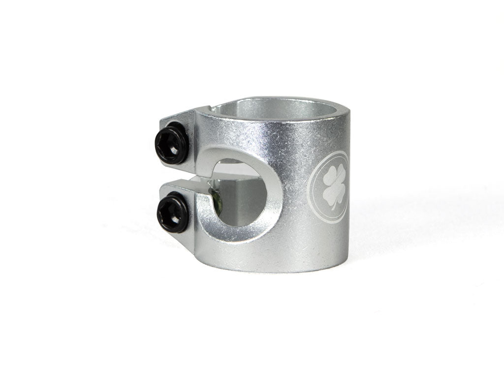 Pro Scooter Clamp - Polished - Standard Clamp by Lucky Scooters