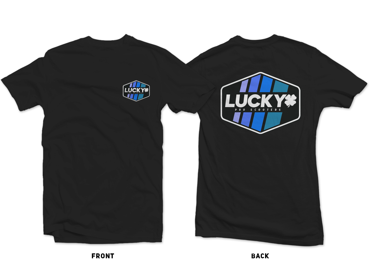 Lucky ALOHA T-Shirt - Black
