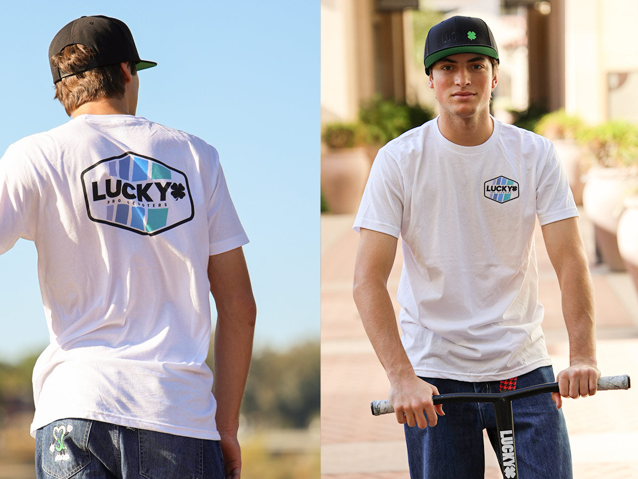Lucky ALOHA T-Shirt - White