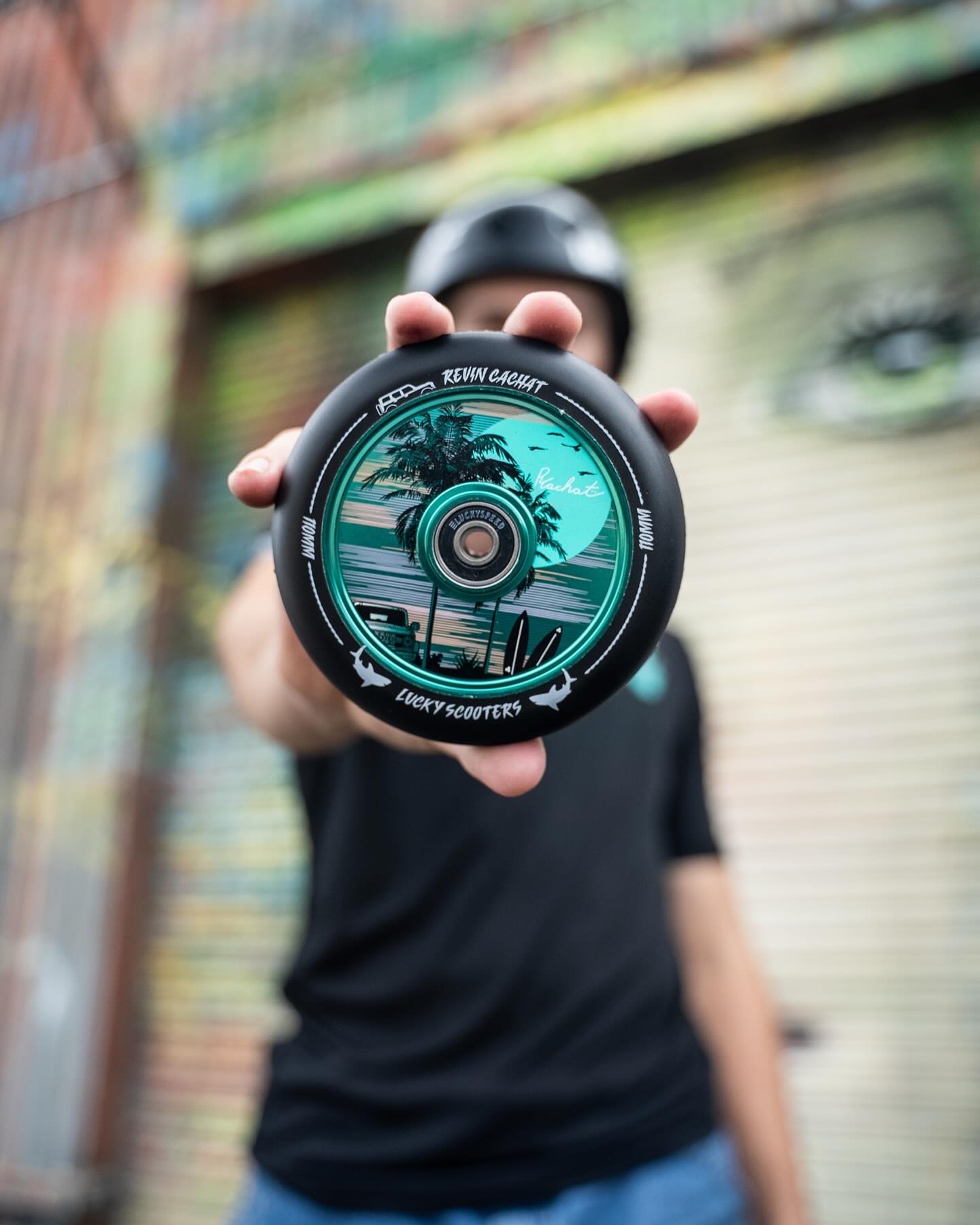 Lucky Pro Scooters - Revin Cachat Signature Lunar 110mm Wheel