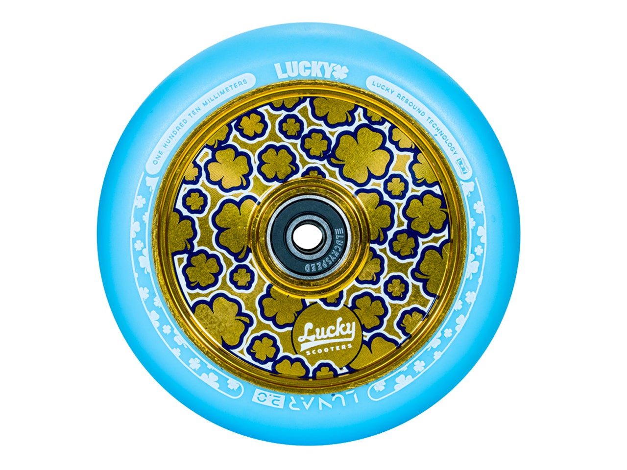Pro Scooter Wheel - Cloverfield - 2022 LUNAR™ 120mm by Lucky Scooters