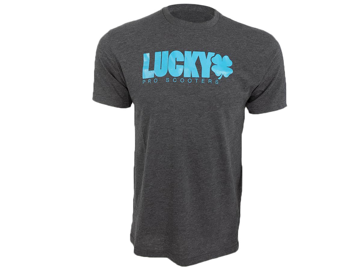 Lucky Solid Logo T-shirt Charcoal