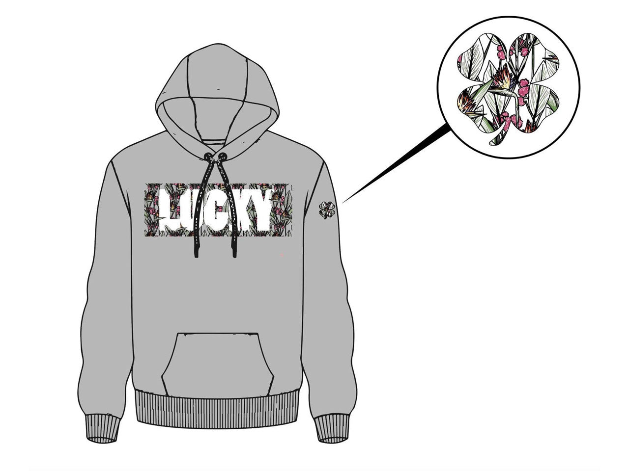 Lucky Birds of Paradise Hoodie