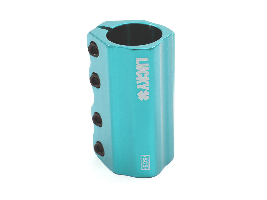 Pro Scooter Clamp - Teal - SCS by Lucky Scooters