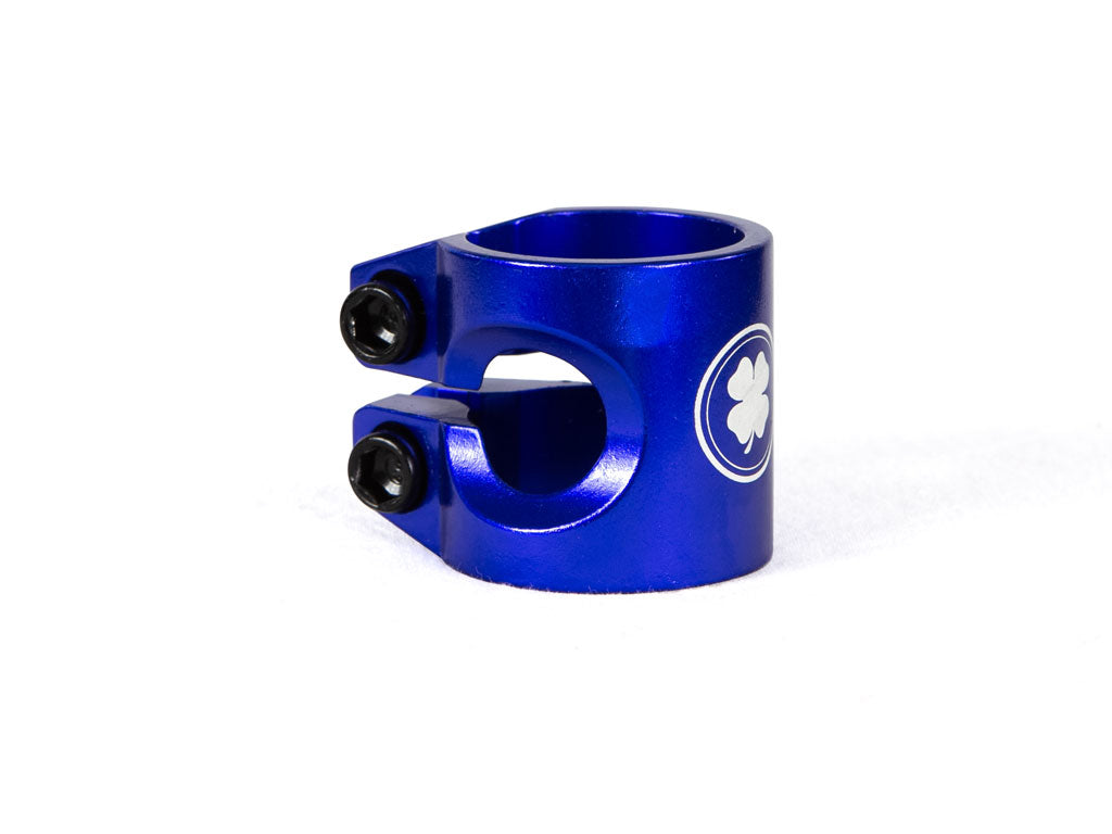Pro Scooter Clamp - Blue - Standard Clamp by Lucky Scooters