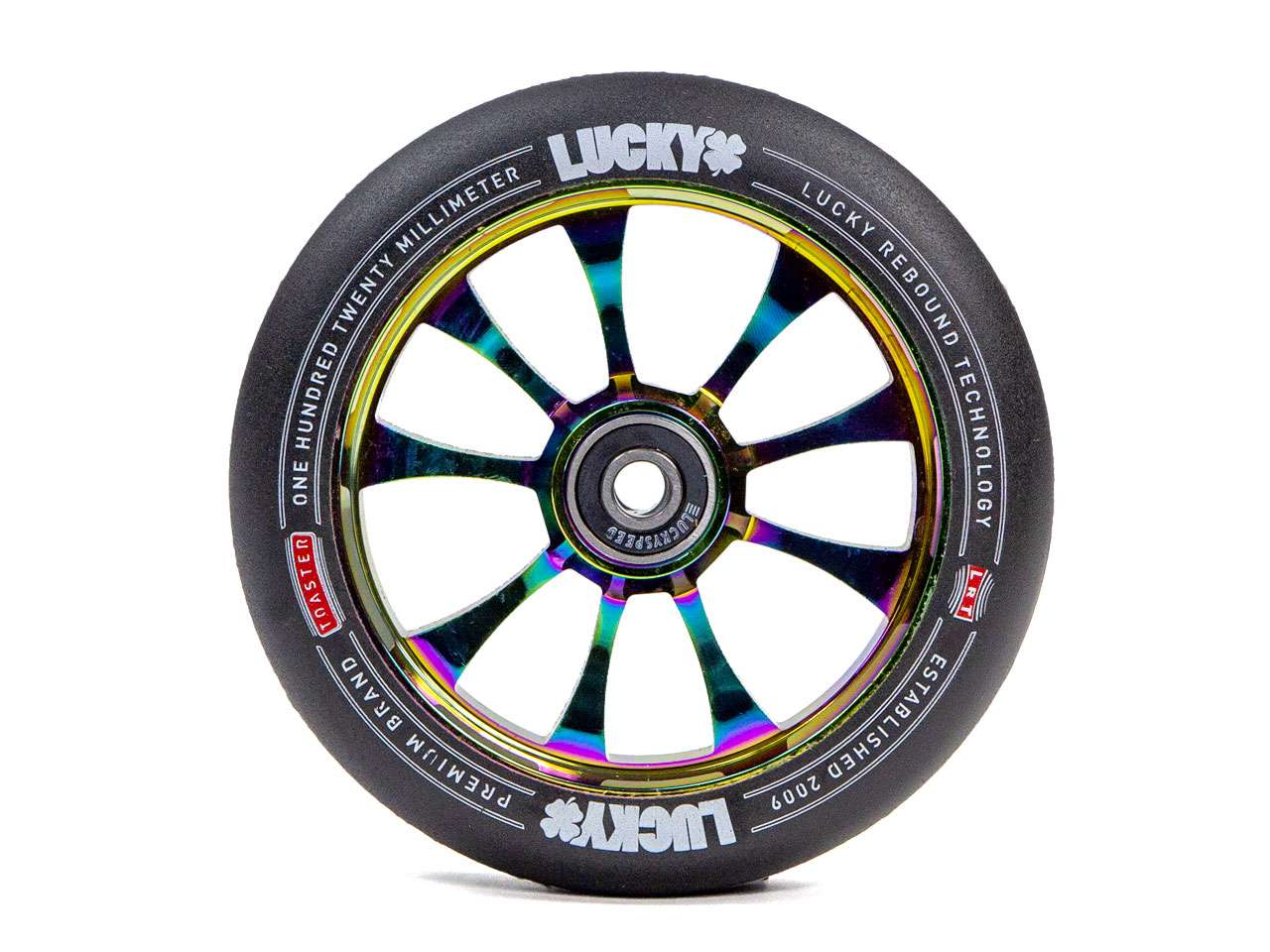 Pro Scooter Wheel - NeoChrome - TOASTER™ 120mm by Lucky Scooters