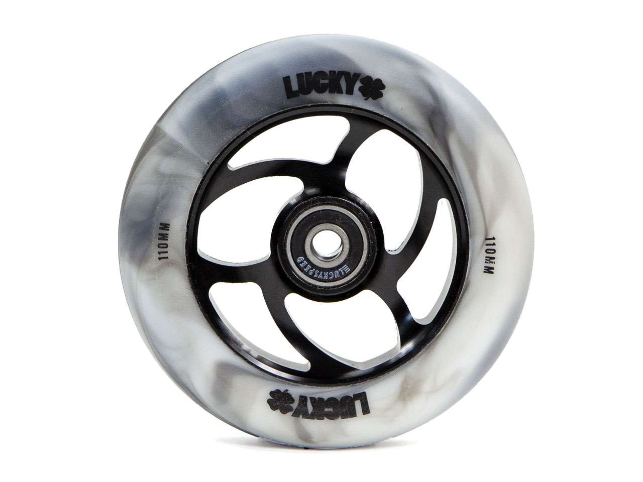Pro Scooter Wheel - Black/White - TORSION™ by Lucky Scooters